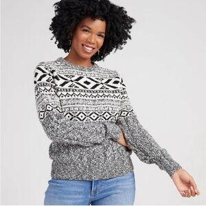 The Normal Brand Koda Jacquard Sweater size small -worn once